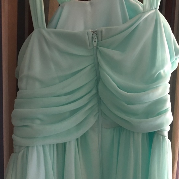 Teal Cocktail Dress - Picture 3 of 4